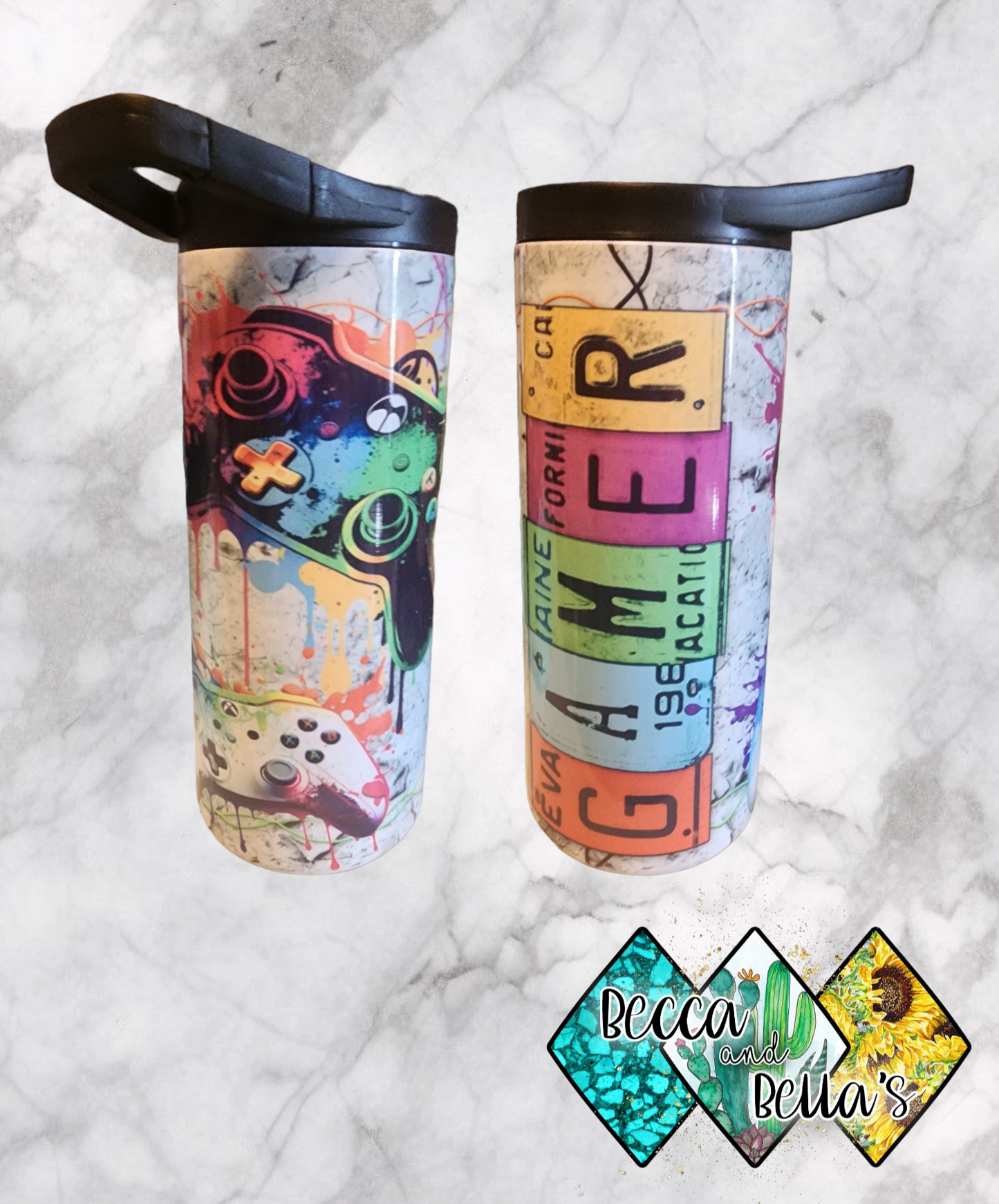 15oz Gamer Duo Sublimated Tumbler
