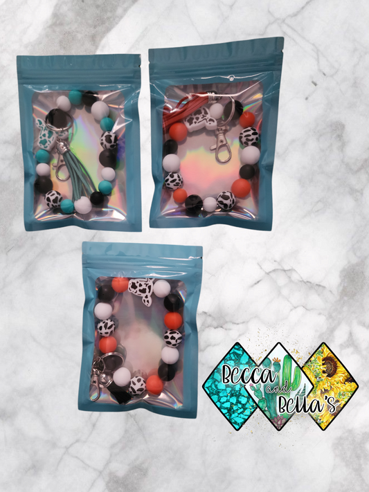 Silicone Cow Wristlets