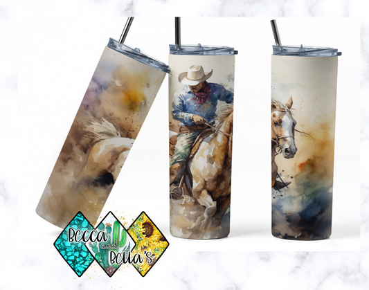 20oz Roping Sublimated Tumbler