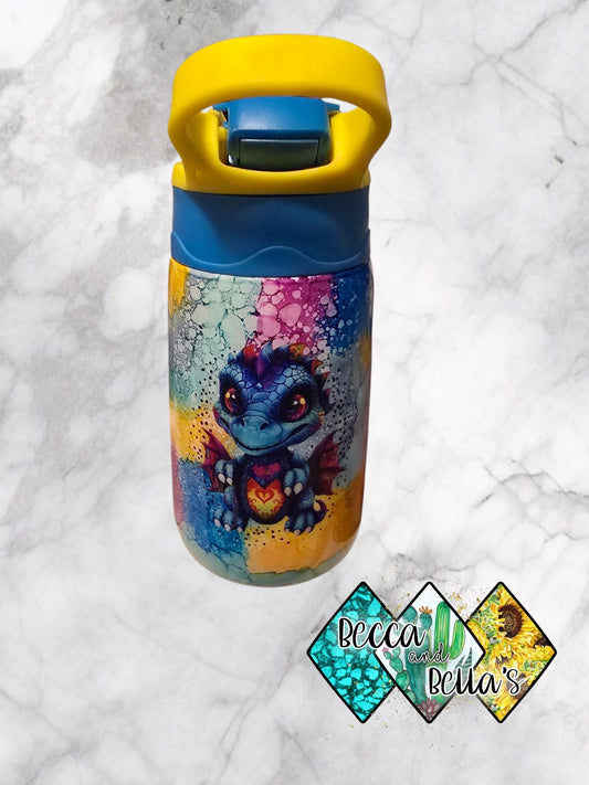 12oz Dragon Colorful Hydrosport