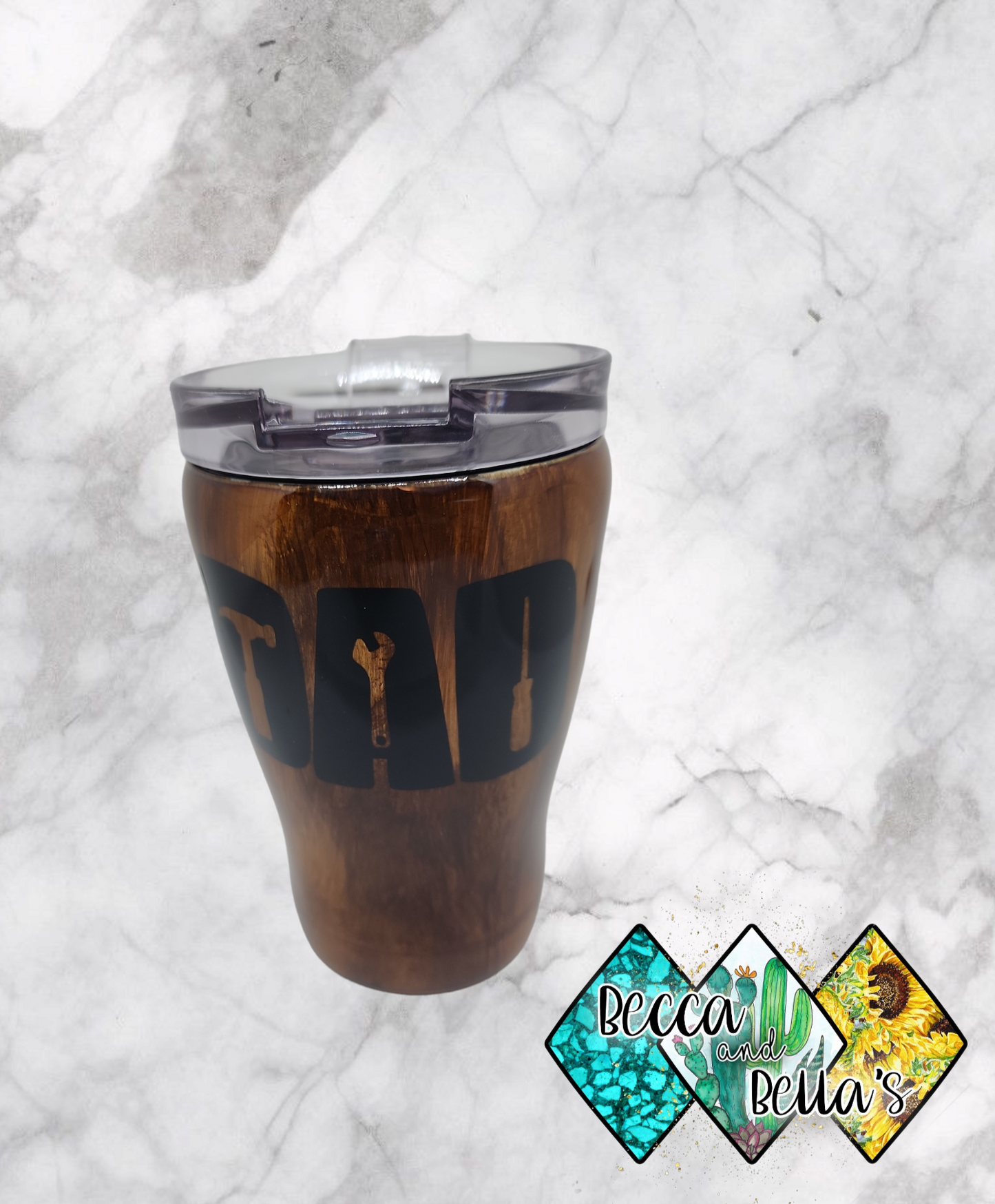 12oz Dad Woodgrain