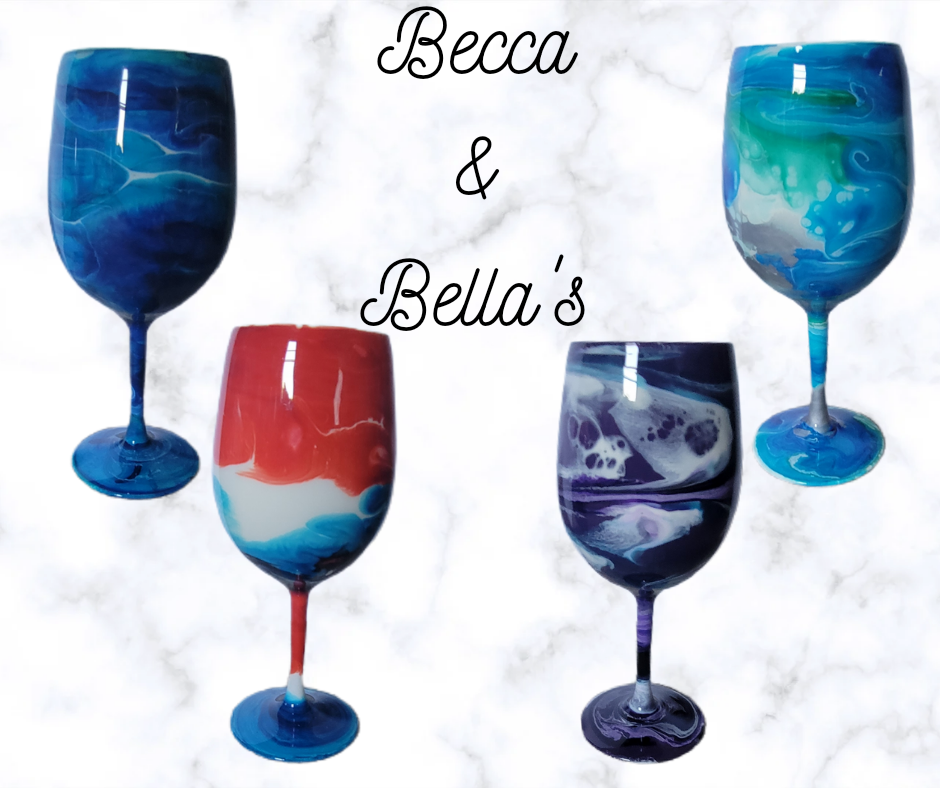 Wine Glasses with Stems