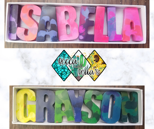 Crayon Name Set