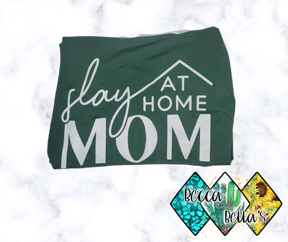 Slay at Home Mom Tee Size Large