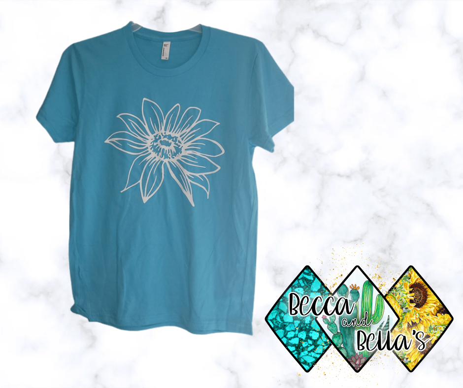 Flower Tee Size 2X