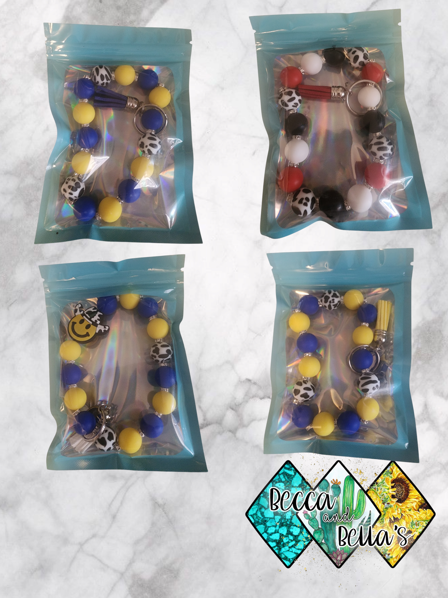 Silicone Cow Wristlets