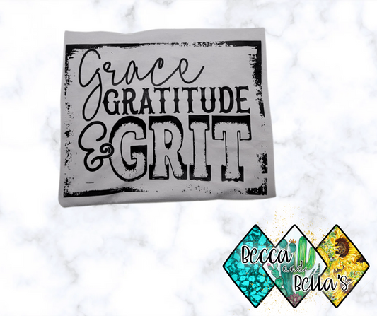 Grace Gratitude & Grit Shirt