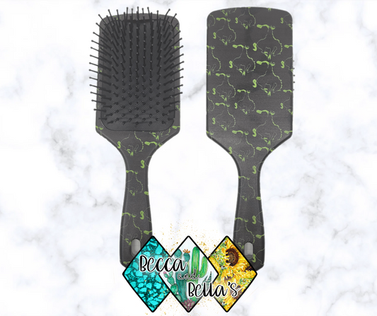 Neon Cowboy Hairbrushes